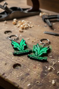 Image 2 of Limited Edition Luminous PVC Keyring Duo