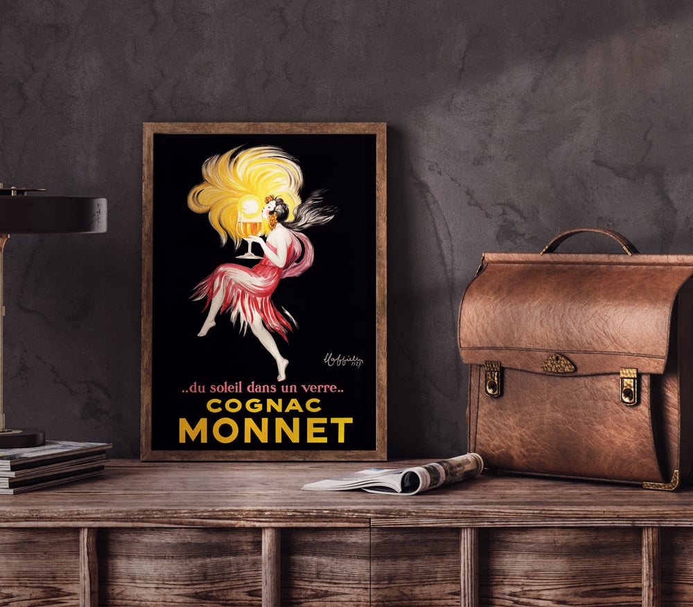 Cognac Monnet | Leonetto Cappiello | 1927 | Vintage Ads | Wall Art