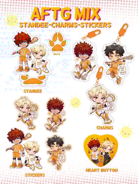 Image of [PREORDER] AFTG Merch Mix