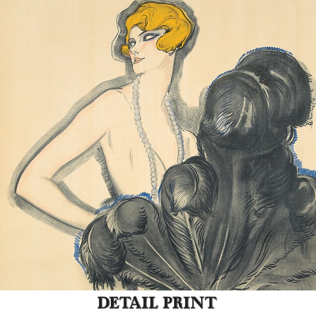 Alice Soulie Vintage Poster