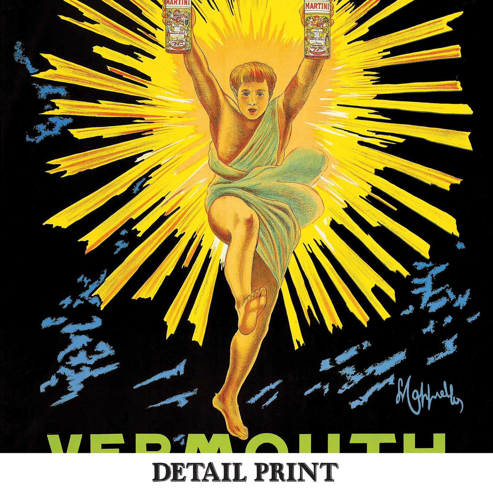 Vermouth Martini | Leonetto Cappiello | 1920 | Vintage Ads | Wall