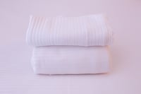 Image 1 of White ribbed drop