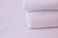 Image 3 of White ribbed drop