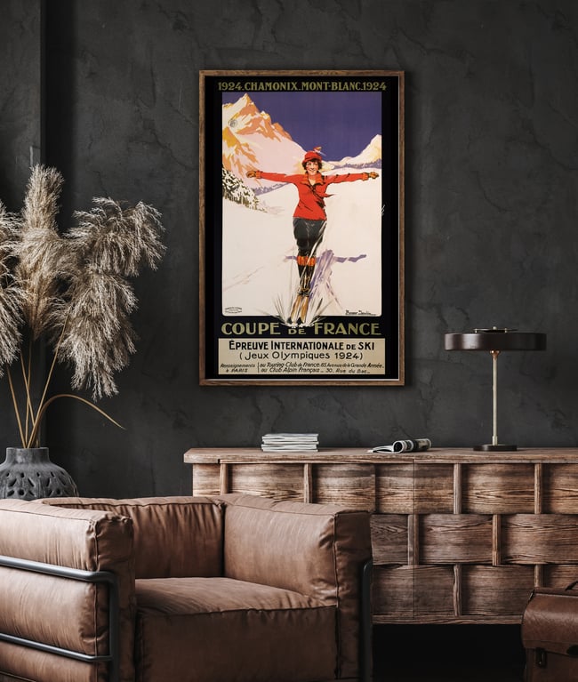 Coupe de France | Roger Soubie | 1923 | Wall Art Print | Vintage Travel Poster