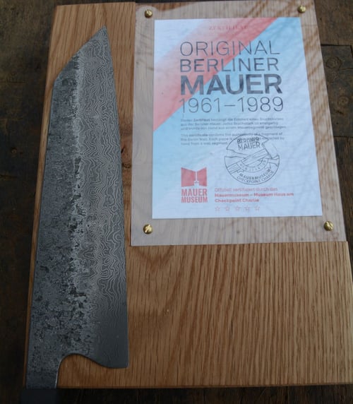 Image of Gyuto Mur de Berlin et bloc mural aimanté