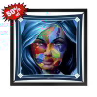 Image 1 of CARRE DE SOIE  45cm ALPHA-OMEGA