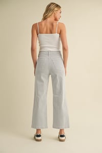 Image 4 of Patch Pocket Wide Leg - LATE JAN