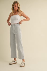 Image 3 of Patch Pocket Wide Leg - LATE JAN