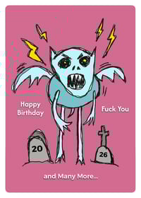 Image 1 of Postcard / Print - Birthday 2026 (a)