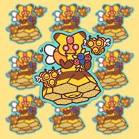 Vespiquen Vinyl Sticker