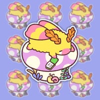 Mable Finished Book Vinyl Sticker