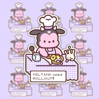 Baker Miltank Vinyl Sticker