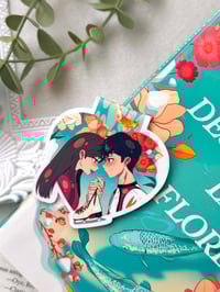 Cuando despierten las flores, Marcapáginas Literarios Edición Corazones.