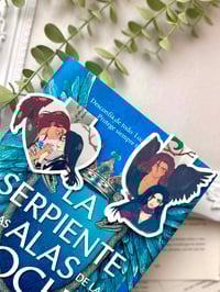 La serpiente y las alas de la noche, Marcapáginas Literarios.