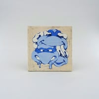 Image of Ceramic "cartoon tile - Turtle"