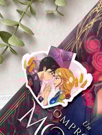  Un compromiso mortal, Marcapáginas Literarios Edición Corazones.