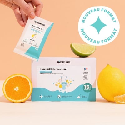 Image of Nettoyant WC  Pimpant - 15 doses en sachet individuel