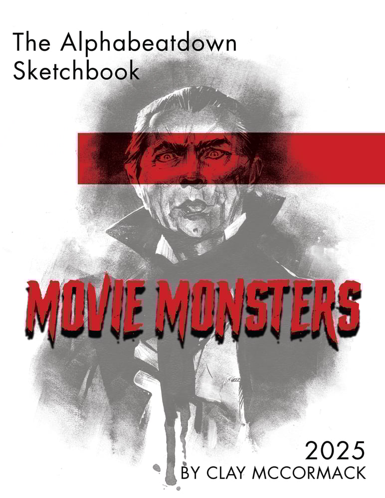 Image of Alphabeatdown: Movie Monsters! Sketchbook