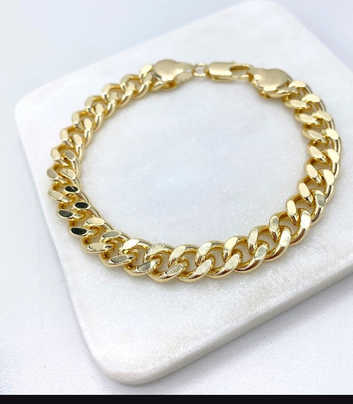 Image of 10 mm Gold filled curb link