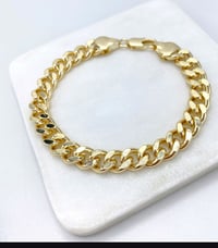 Image 1 of 10 mm Gold filled curb link