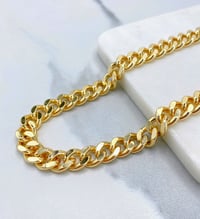 Image 2 of 10 mm Gold filled curb link