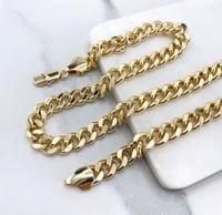 Image 3 of 10 mm Gold filled curb link