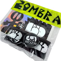 Image 2 of zombra - wristband, pin-back button & sticker
