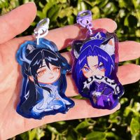Image 1 of Jiang Cheng & Lan Xichen Colored Epoxy Charms