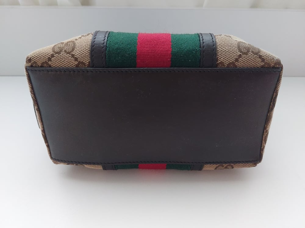 Image of Gucci GG monogram small  bag/ cosmetic case/ pouch