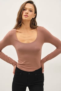 Image 2 of New - Soft Core Basic Long Sleeve Top
