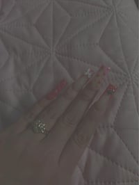 Image 5 of Nugget heart ring 