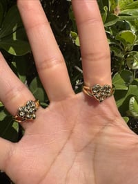 Image 7 of Nugget heart ring 