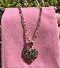 Image 3 of Heart Nugget necklace 