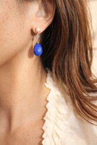 Image 3 of Midnight Blue Drop Earring