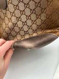 Image 9 of Gucci GG Lurex Heart Bit Tote Bag