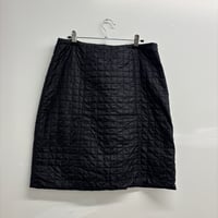 Image 1 of club monaco nylon quilted midi