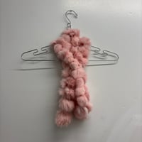 Image 2 of fur pom-pom scarf