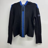 Image 1 of versace jeans hooded zip up