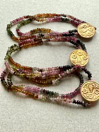 Image 6 of Colliers Delphes tourmalines multicolores 