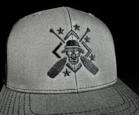 Image 3 of Cross Oar Snapback Hat