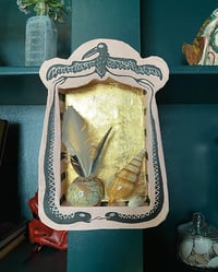 Image 3 of Crows and Snakes oh my! Story box shrine