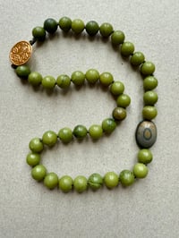 Image 2 of Collier jaspe vert 