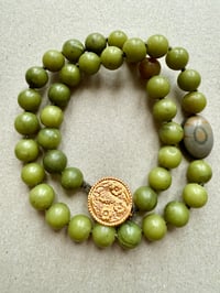 Image 1 of Collier jaspe vert 