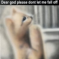 Image 1 of Praying Cat Painting
