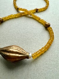 Image 6 of  Collier saphirs jaunes 