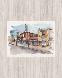 'Downtown Bend Study' Illustration