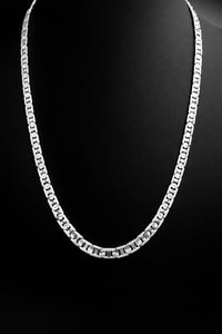 Image 1 of 22” 925 Sterling Silver Link Chain – 6mm