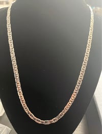 Image 4 of 22” 925 Sterling Silver Link Chain – 6mm