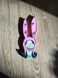 Image 1 of Bunny Ears Sister Wooden Cutout