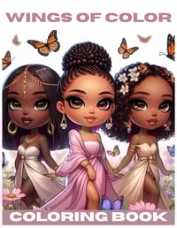 Image 1 of Wings of Color Coloring Book